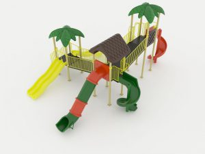 Forest Themed Children's Playgrounds