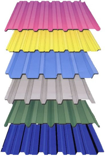 TRAPEZE COLORED SHEET