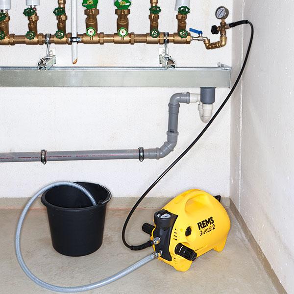 REMS E-Push 2 Elektrik-Basınç Test Pompası