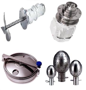 Stainless Steel Mixers and Tank Equipment