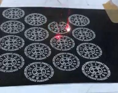 Laser Engraving Foil Label