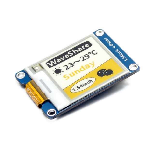 1.54 inch e-Paper Display Module-152x152-Yellow/Black/White