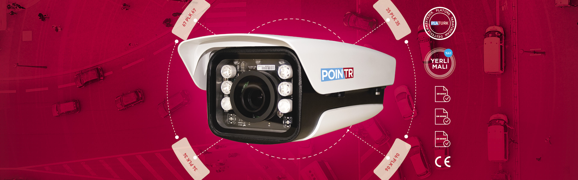 POINTR3000 Platürk Plaka Tanıma Sistemi 