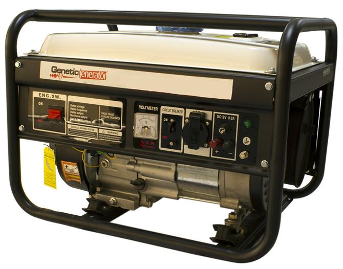 Benzinli Portatif Jeneratör Seti