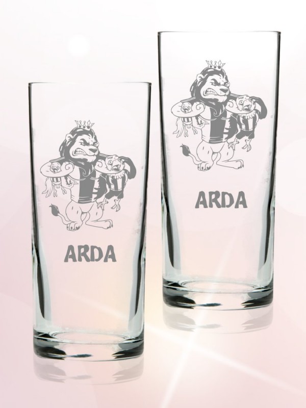 Galatasaray Arslanlı rakı bardağı Dsn-008