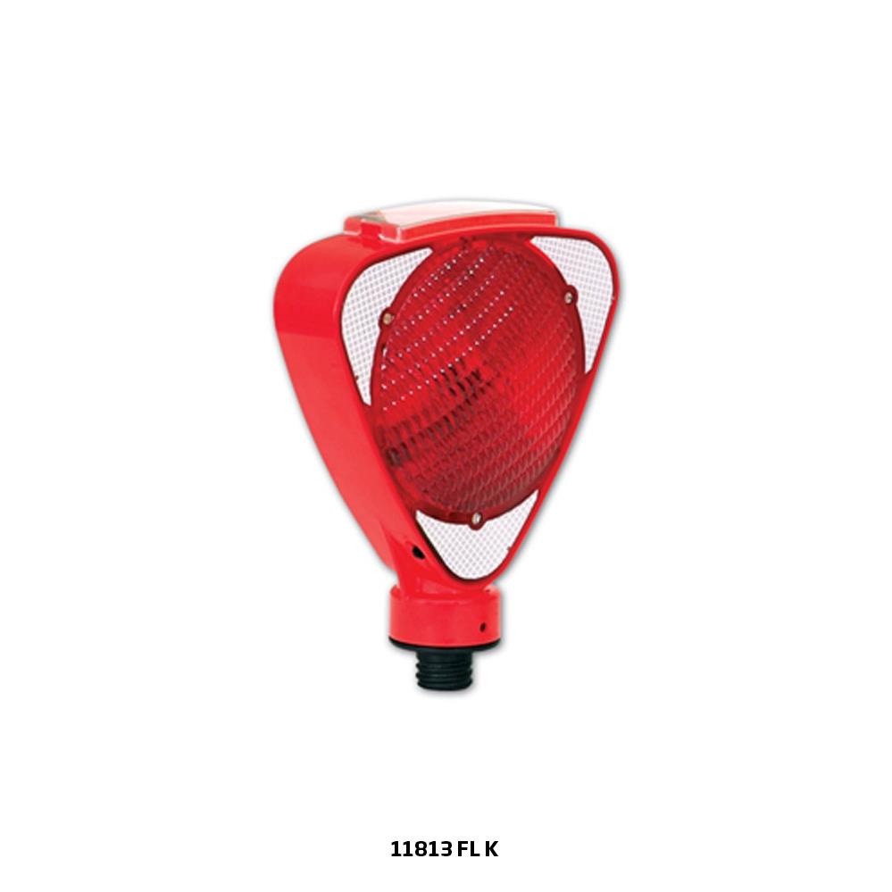 Solar Enerjili Kırmızı Flaşör Lamba