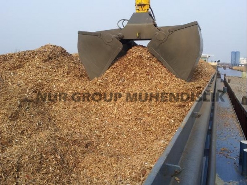 Elektro Hidrolik Clamhell Kapma-Mekanik Clamshell