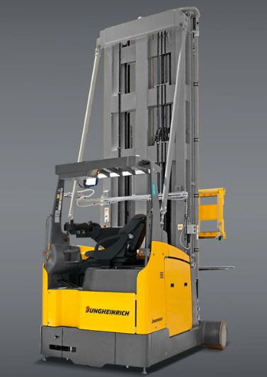 Otomatik yüksek raf forklifti