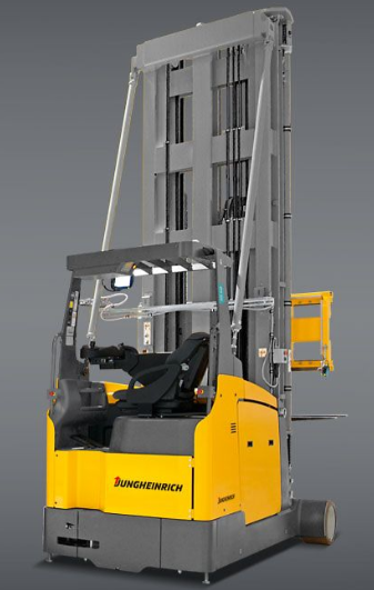 Otomatik yüksek raf forklifti