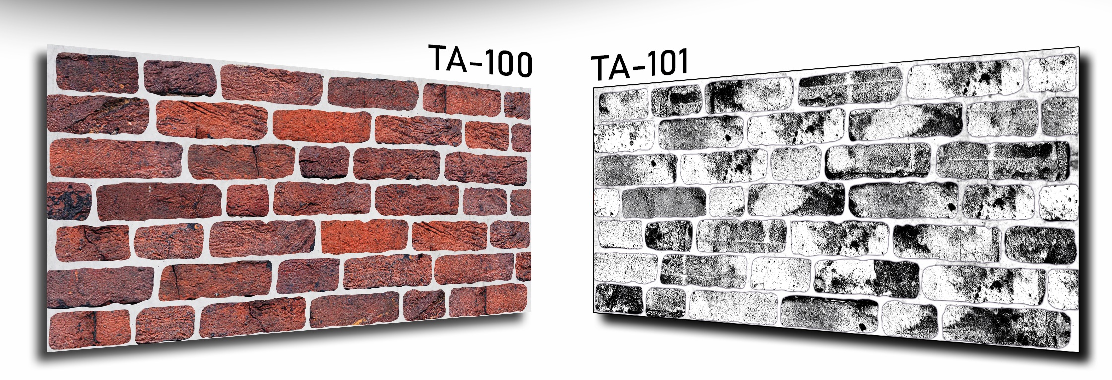 brick pattern wall panels