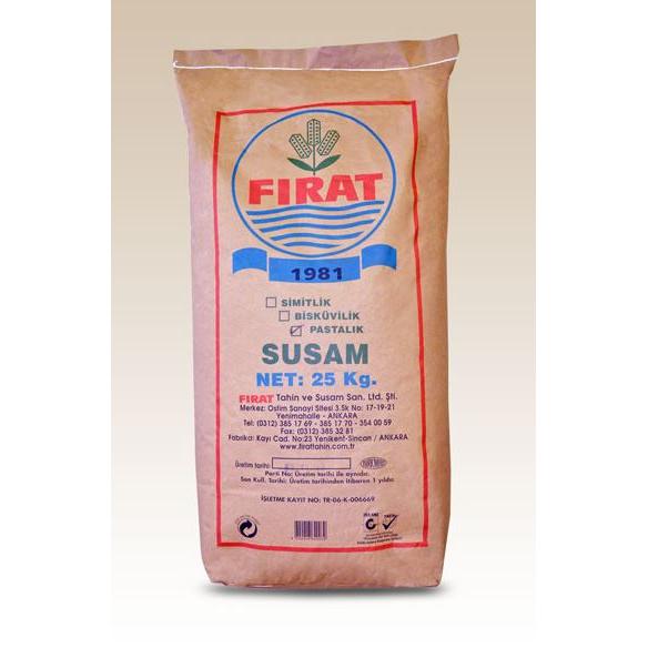 25 kg. Kavrulmuş Pastalık Susam