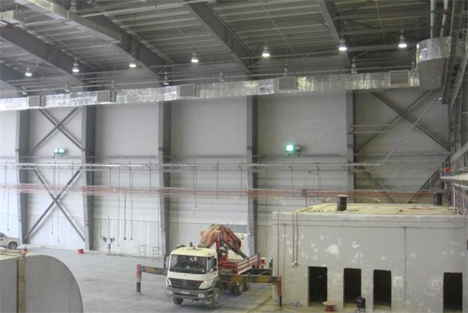 Afganistan Bagram - FY-08 FY-09 Poject Helo Hangar Havalandırma Sistemleri