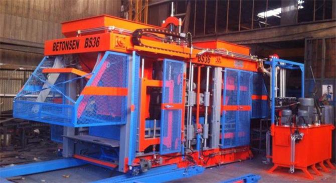 Tam Otomatik Beton Parke ve Briket Makinası