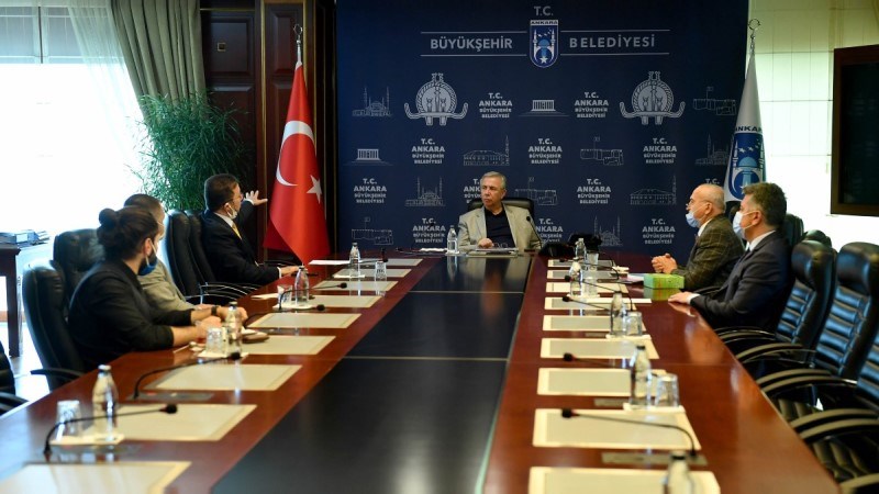 Başkan Mansur Yavaş'a Ziyaret