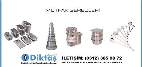 Industrial Type Kitchenware Ankara Ostim