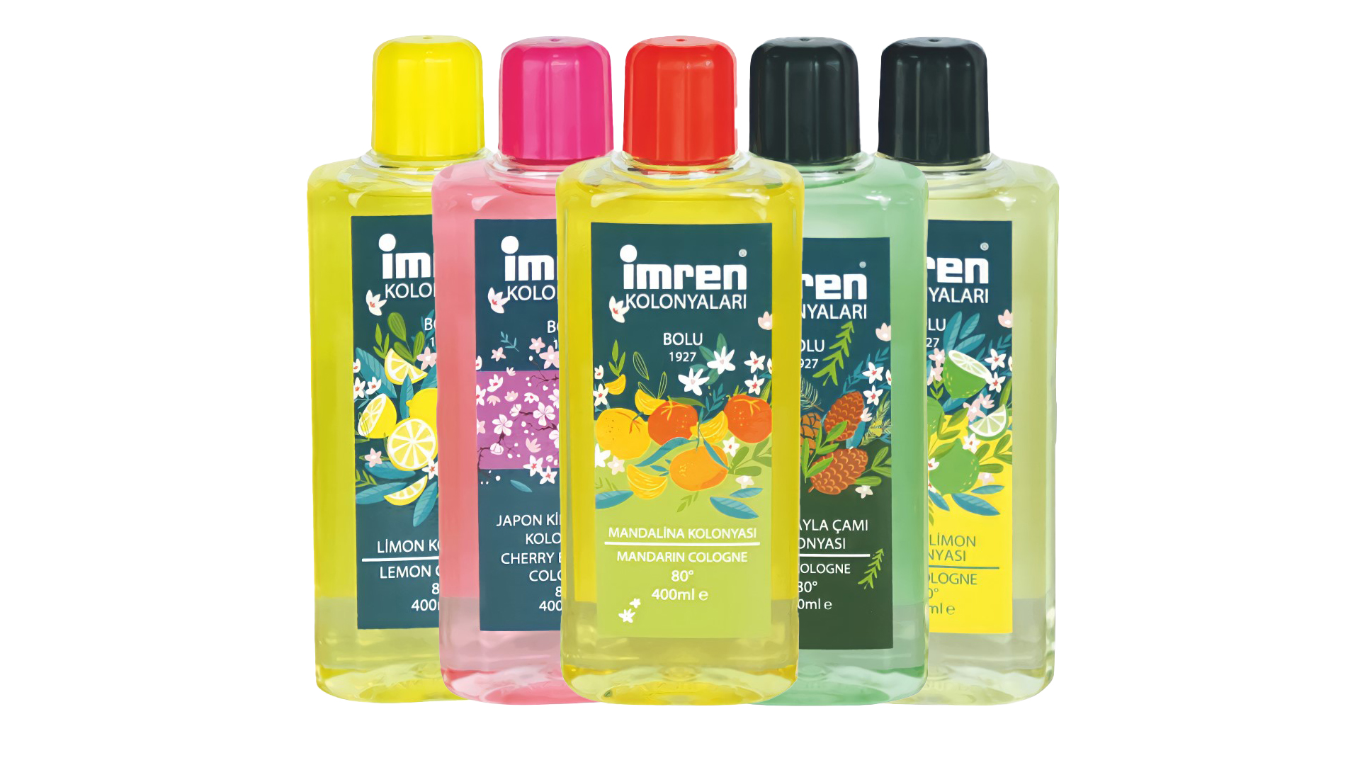 İmren Kolonyaları 80° Kolonya 400 ml Pet Şişe