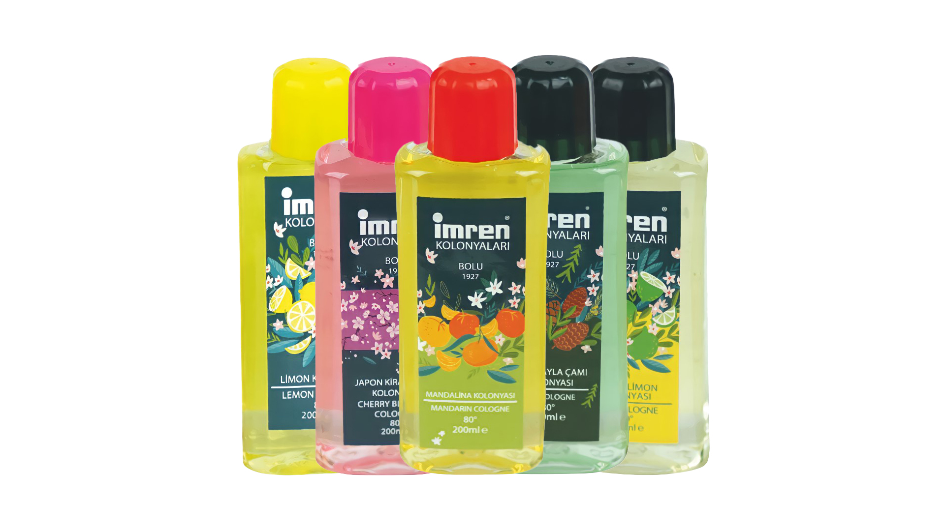 İmren Kolonyaları 80° Kolonya 200 ml Pet Şişe