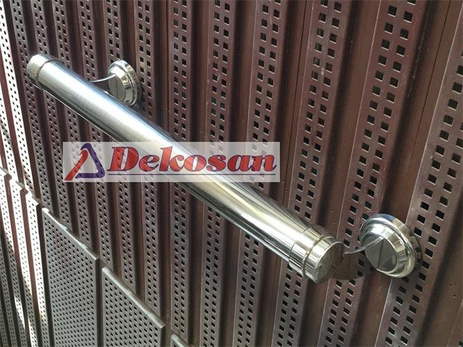 Paslanmaz Ayak Basma Borusu