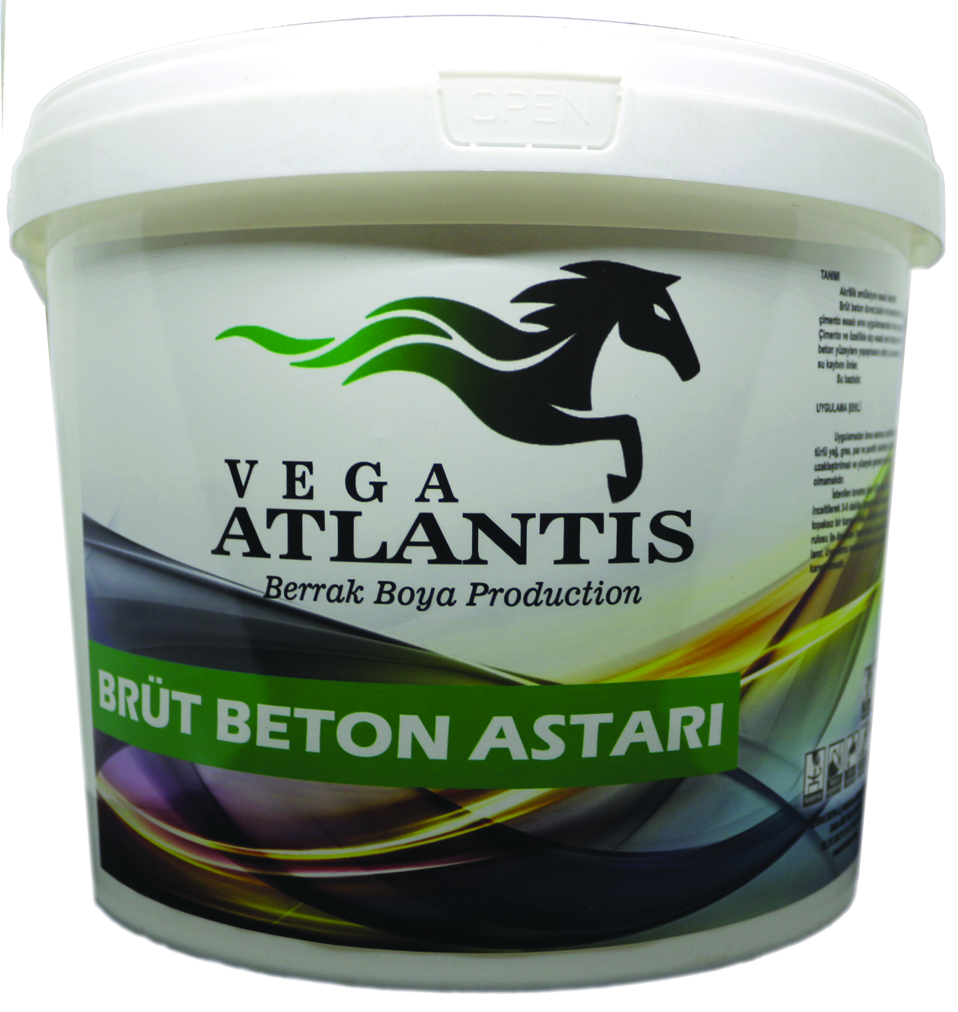 Vega Atlantis Brüt Beton Astarı