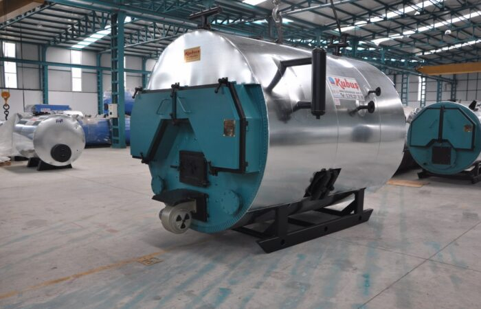 KUBUŞ SBKK SERİSİ, 3 GEÇİŞLİ SKOÇ TİP TAM SİLİNDİRİK MANUEL KATI YAKITLI BUHAR KAZANI