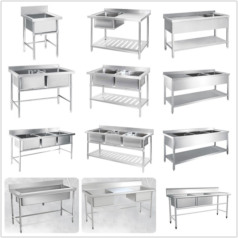 METAL TEZGAH KROM ÇELİK MASALAR ANKARA