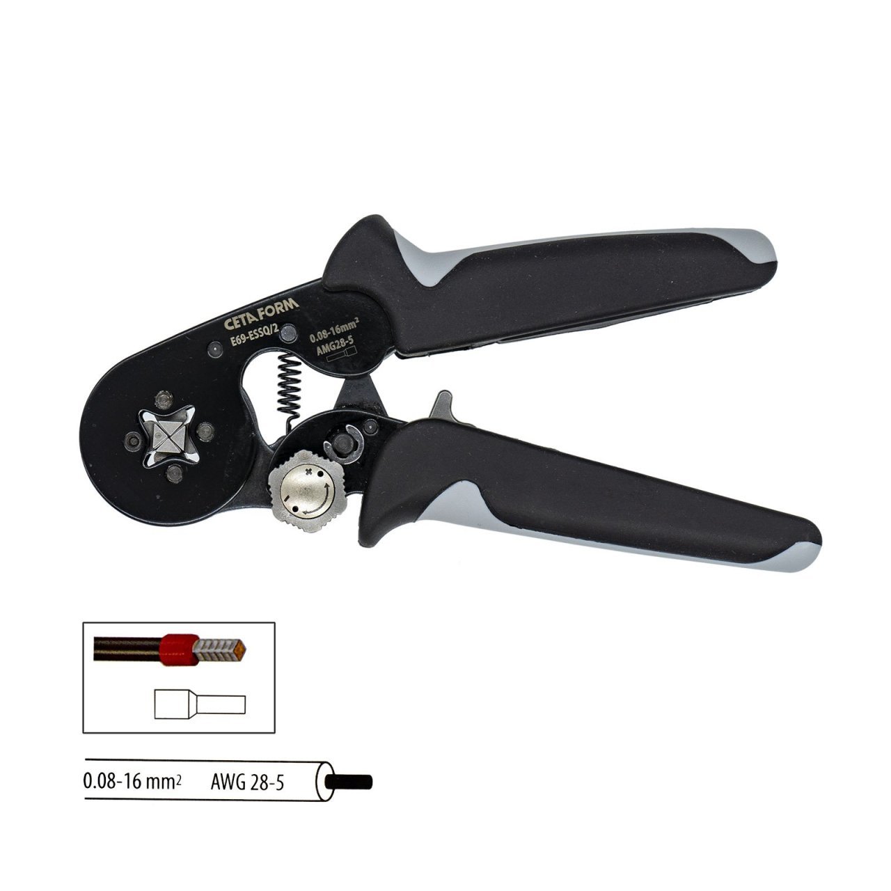 Kablo Yüksüğü Sıkma Pensesi