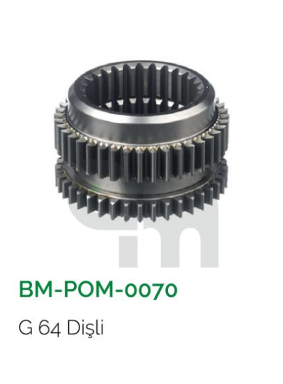 BETON POMPASI / G 64 DİŞLİ 