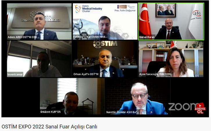 OSTİM EXPO 2022 Sanal Fuarı Başladı