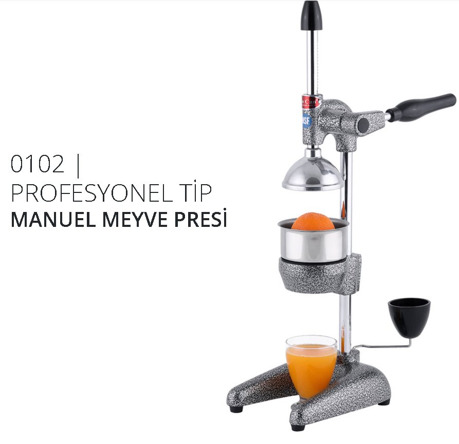Ankara Cancan Profesyonel Tip Manuel Katı Meyve Sıkacağı