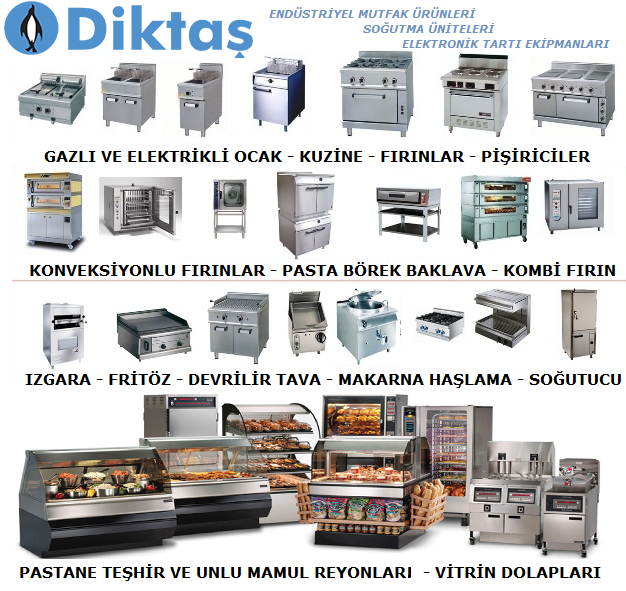Sanayi Mutfak Ekipmanları - Ankara Endüstriyel Mutfak