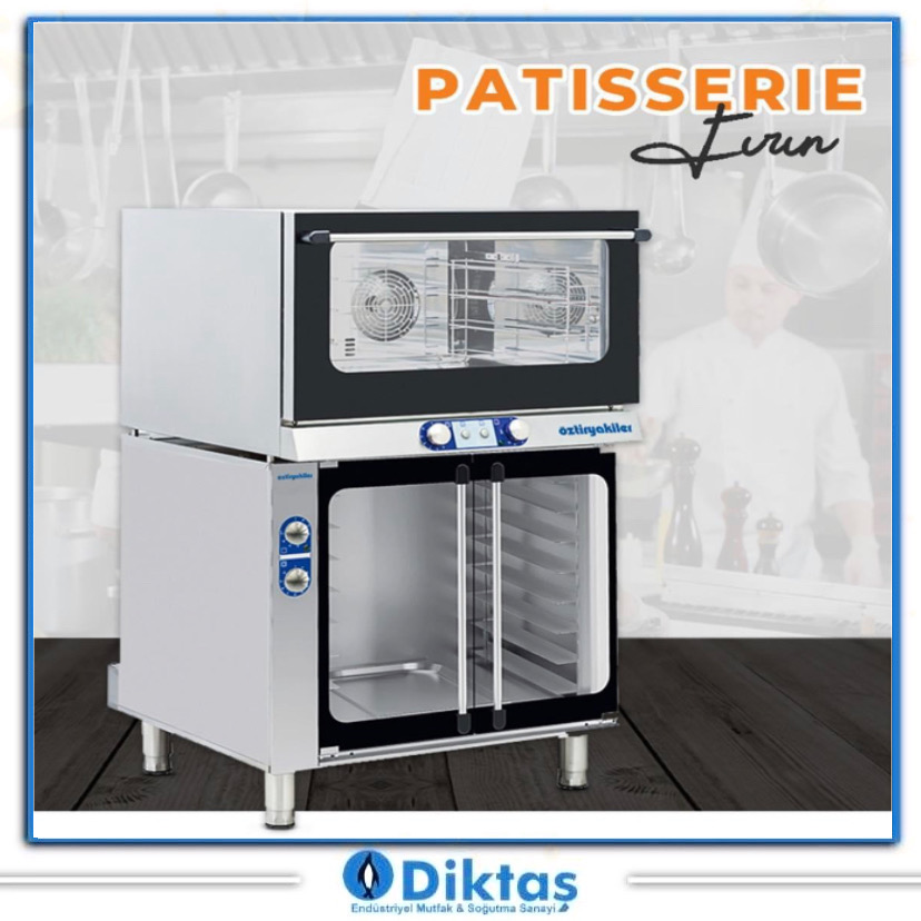 Ankara Öztiryakiler 4 Tepsili Patisserie Fırın Elektrikli