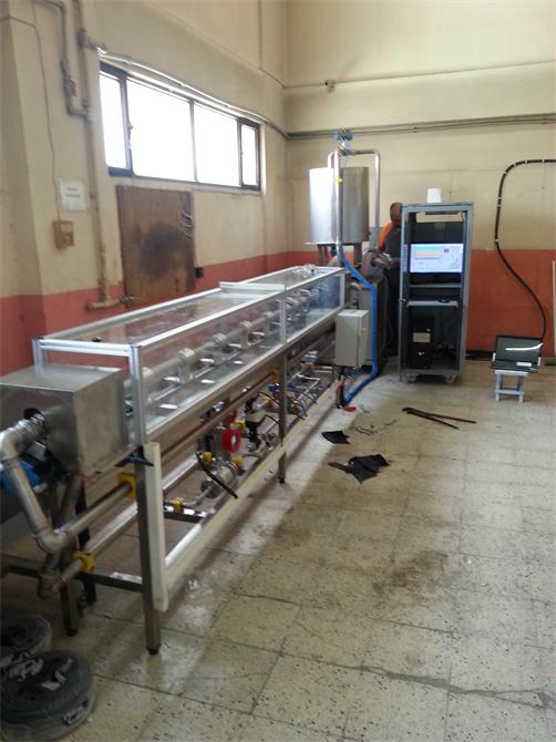 water meter test bench