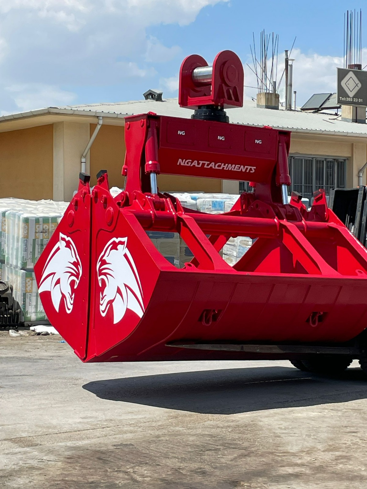 Hidrolik Clamshell Kapma Kovası |