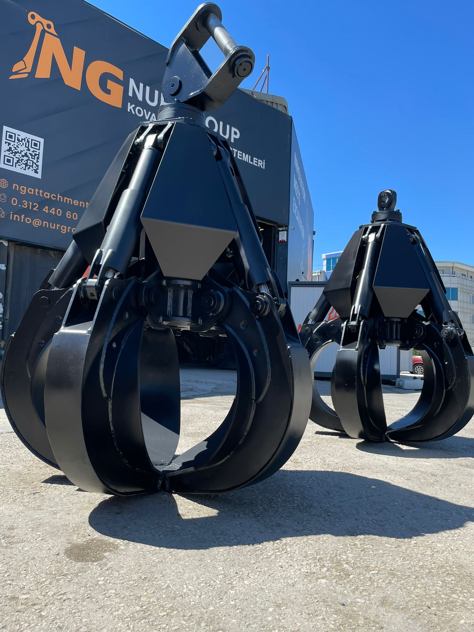 Hurda Polip Ataşmanı - Ekskavatör Ataşmanları