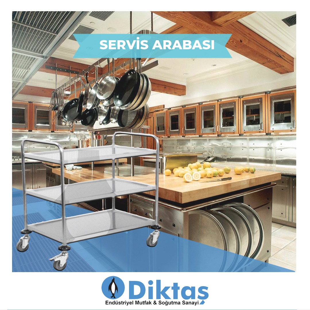 Ankara  Restoran Servis Arabası Tekerlekli Fiyatları