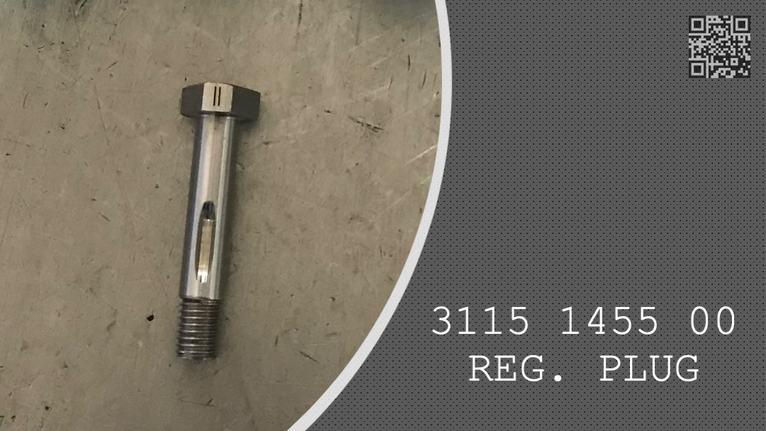 REGULATING PLUG - 3115 1455 00 - 3115145500
