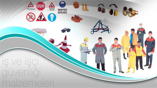 İş ve İşçi Güvenliği Malzemeleri