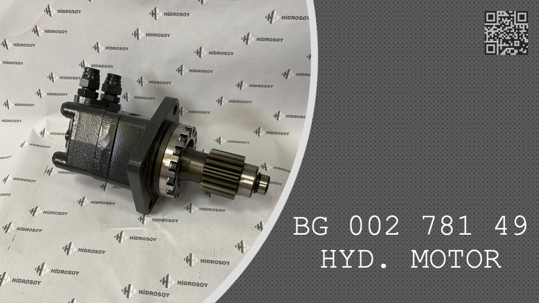 HYDRAULIC MOTOR - BG 002 781 49 - BG00278149