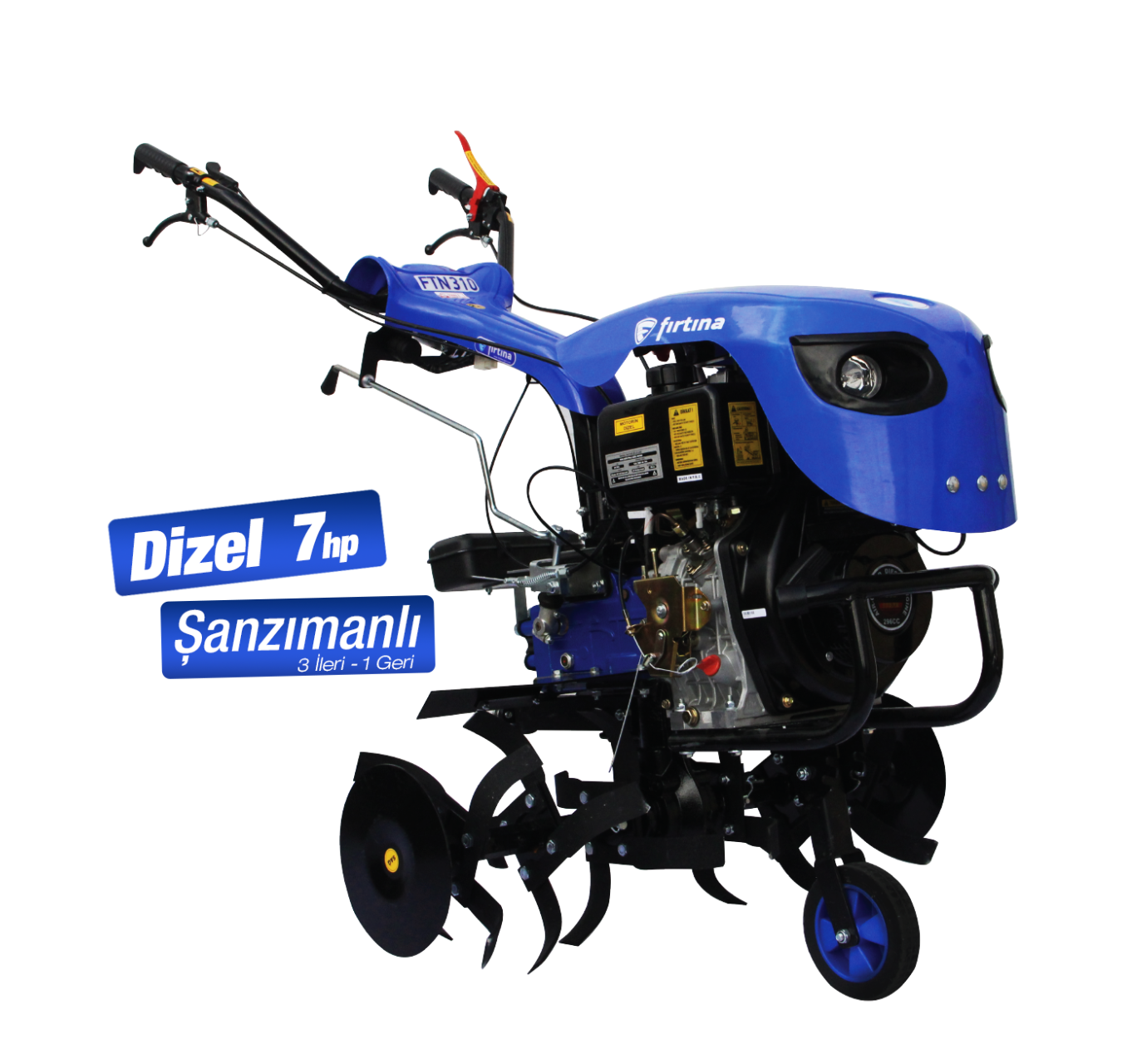 DİZEL ÇAPA MAKİNESİ