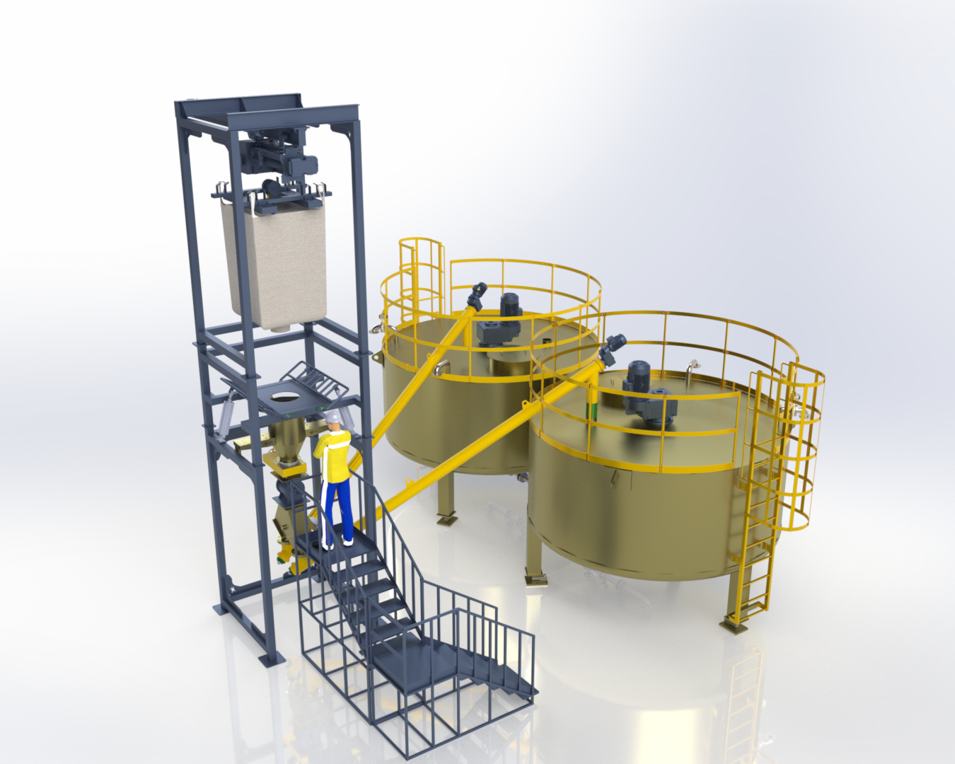 kireç sütü hazırlama sistemleri