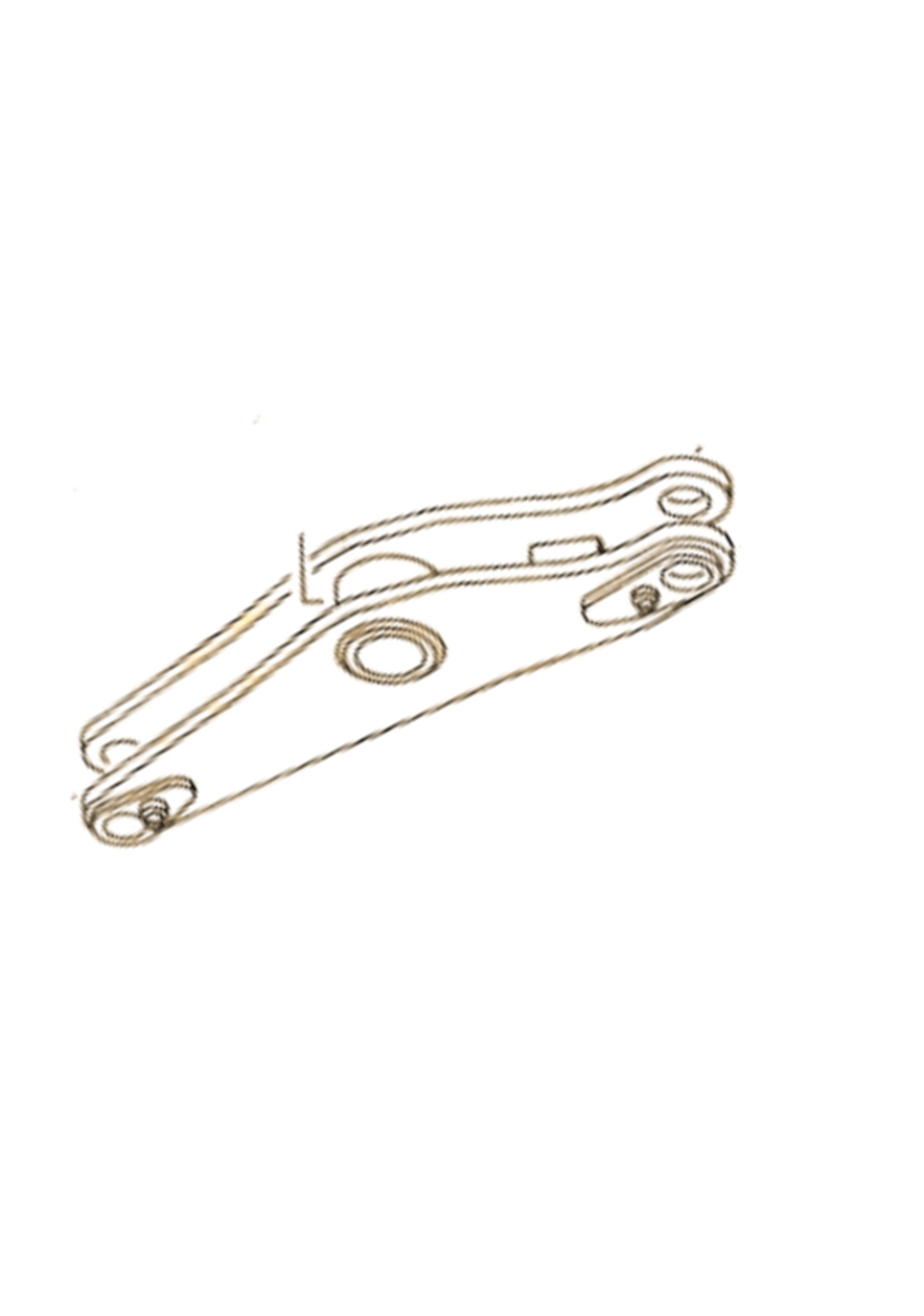 421-70-00120 & 4217000120 BELLCRANK ASS'Y KOMATSU