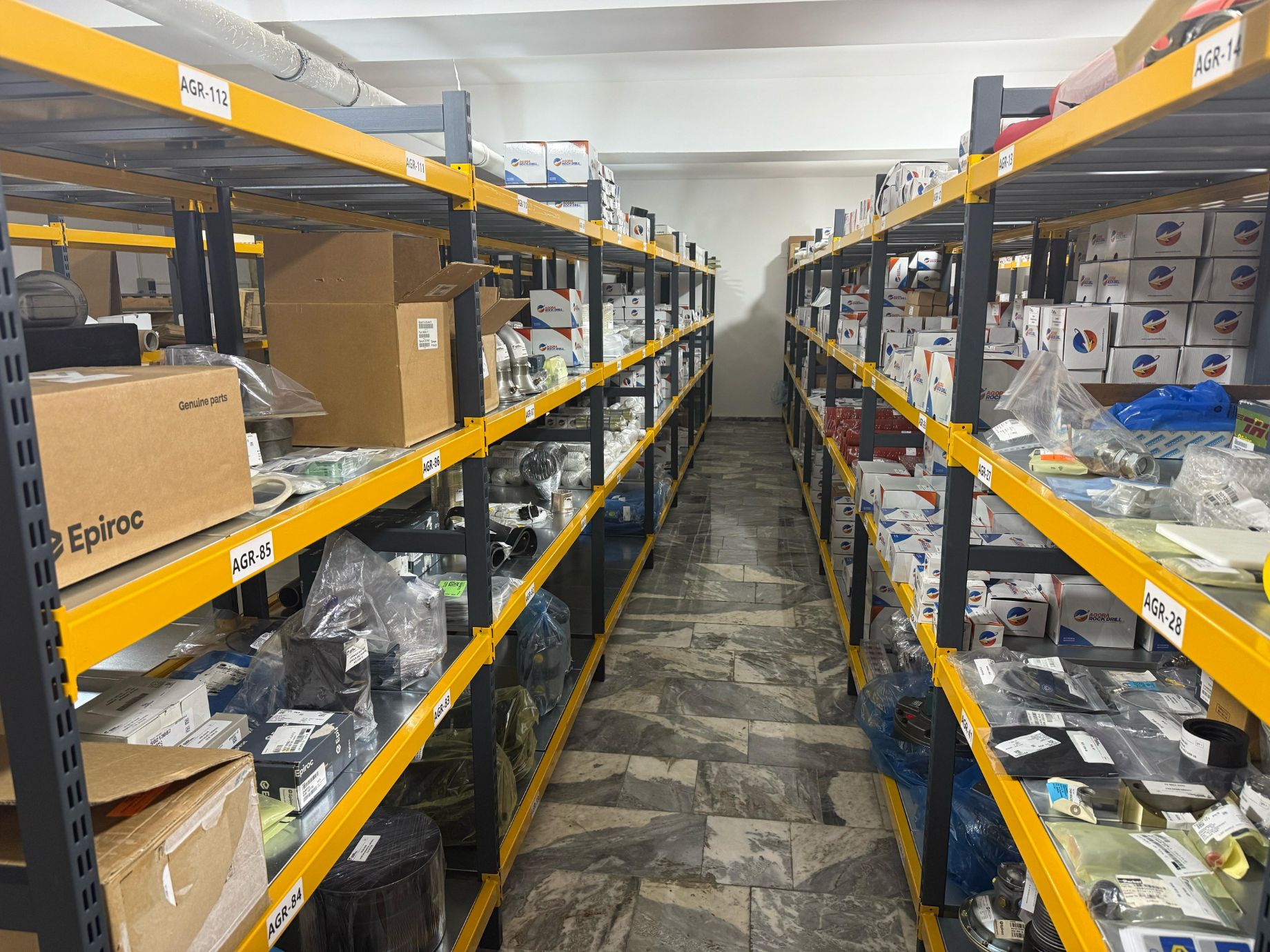 Epiroc, Atlas Copco, Sandvik and Furukawa Drifter and Machine Spare parts