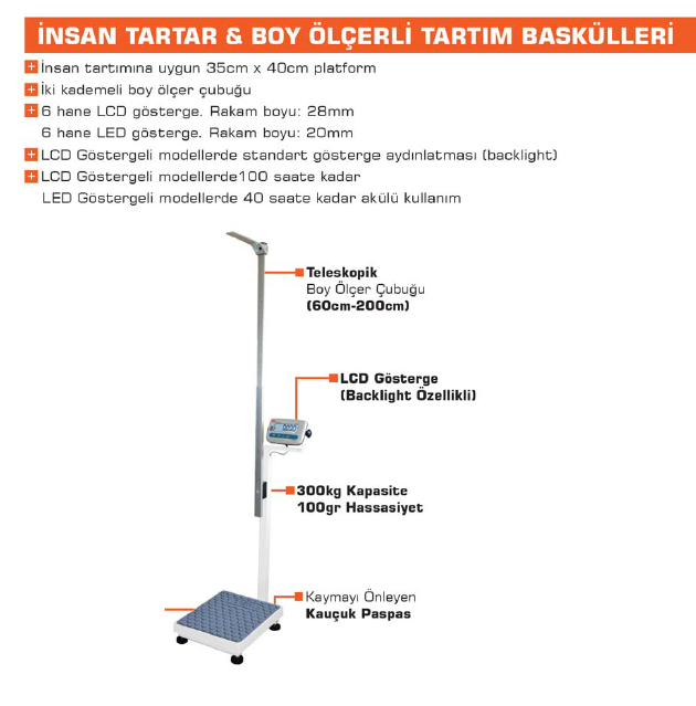 BOY ÖLÇER İNSAN BASKÜLÜ OSTİM