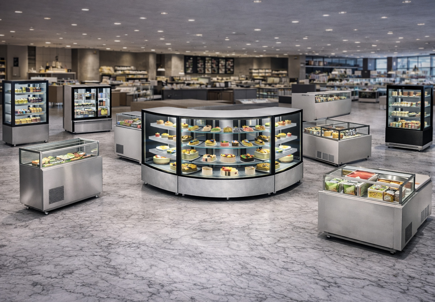 Ankara Pasta Vitrin Dolabı İmalatı