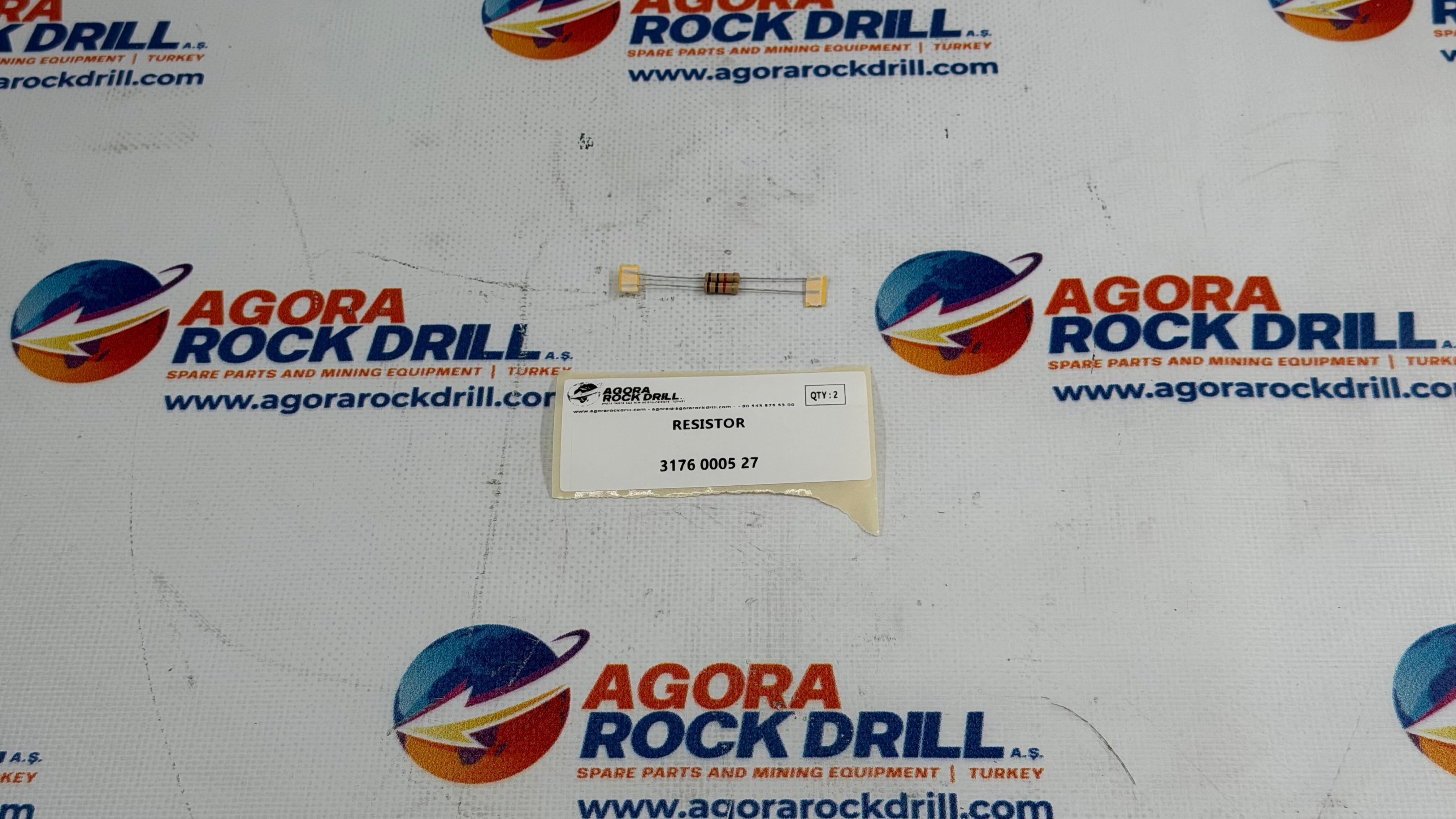 Epiroc - Atlas Copco - Resistor - 3176 0005 27 - 3176000527 - 3176-0005-27 