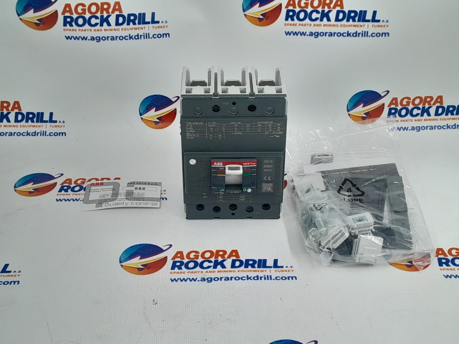 Epiroc - Atlas Copco - Circuit Breaker - 3176 0075 30 - 3176 0003 88 / 3176007530 - 3176000388 / 3176-0075-30 - 3176-0003-88 