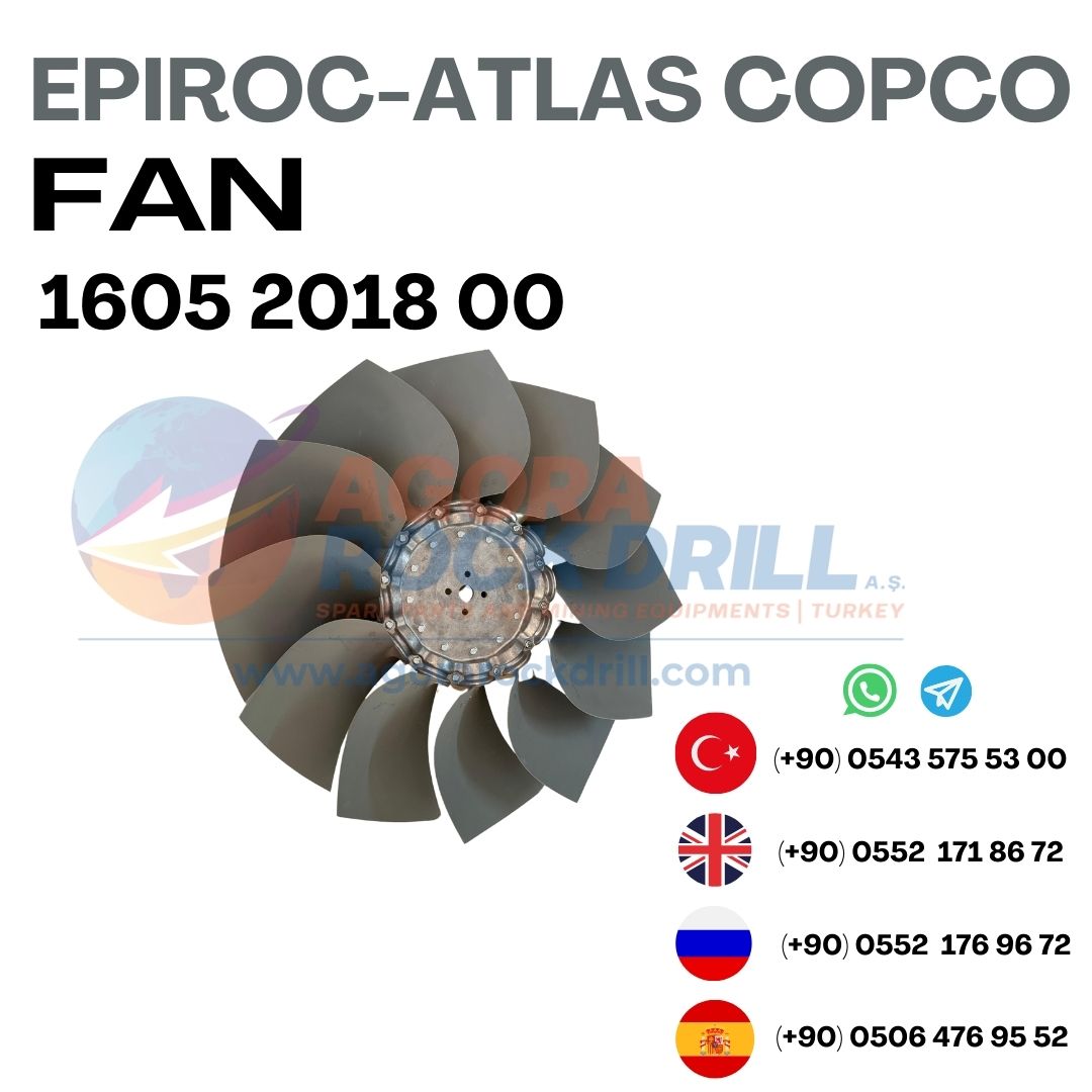 Epiroc - Atlas Copco - Fan - 1605 2018 00 - 1605201800 - 1605-2018-00