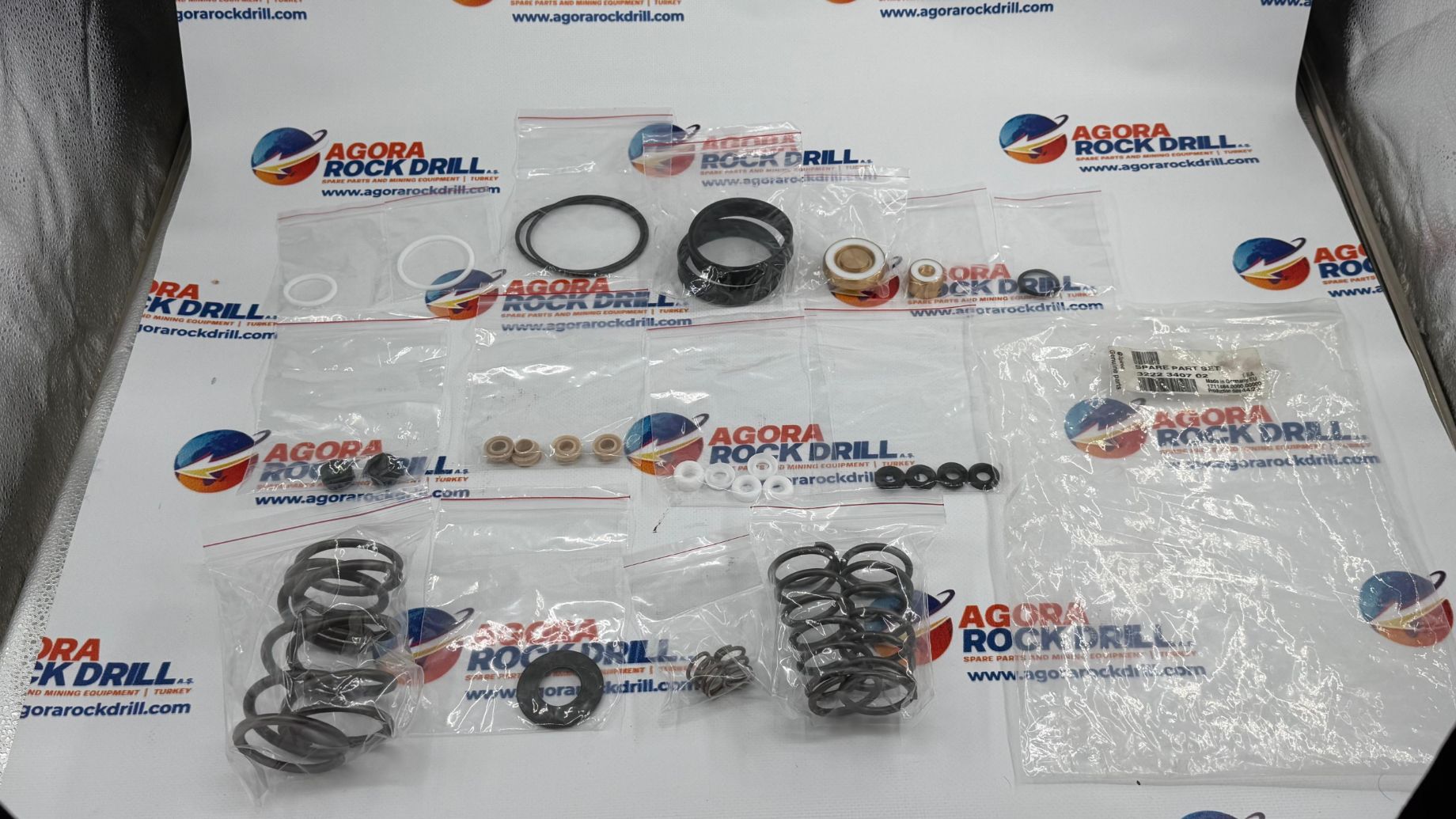 Epiroc - Atlas Copco - Spare Part Set - 3222 3407 02 - 3222340702 - 3222-3407-02 