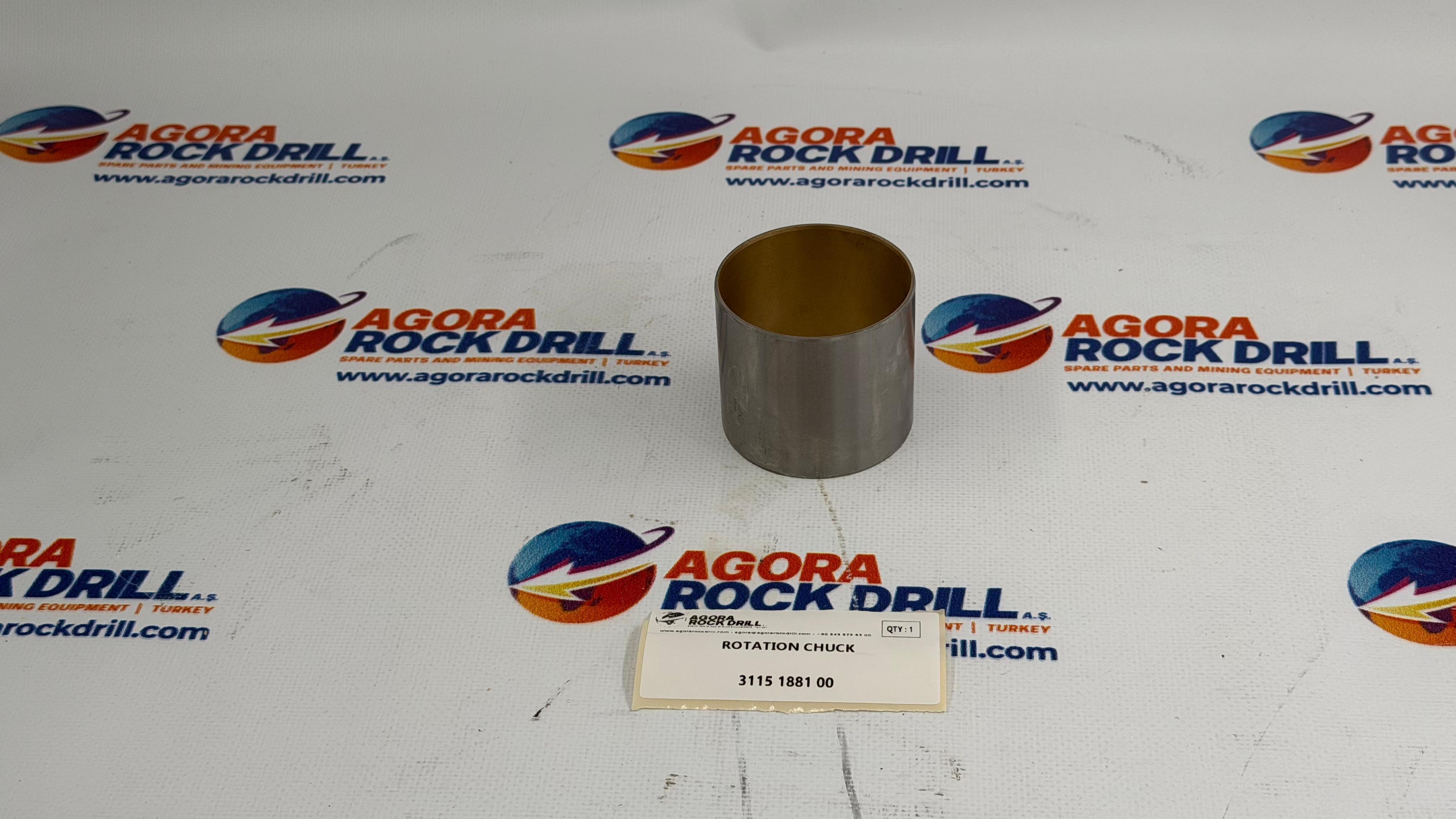 Epiroc - Atlas Copco - Rotation Chuck - 3115 1881 00 - 3115188100 - 3115-1881-00 