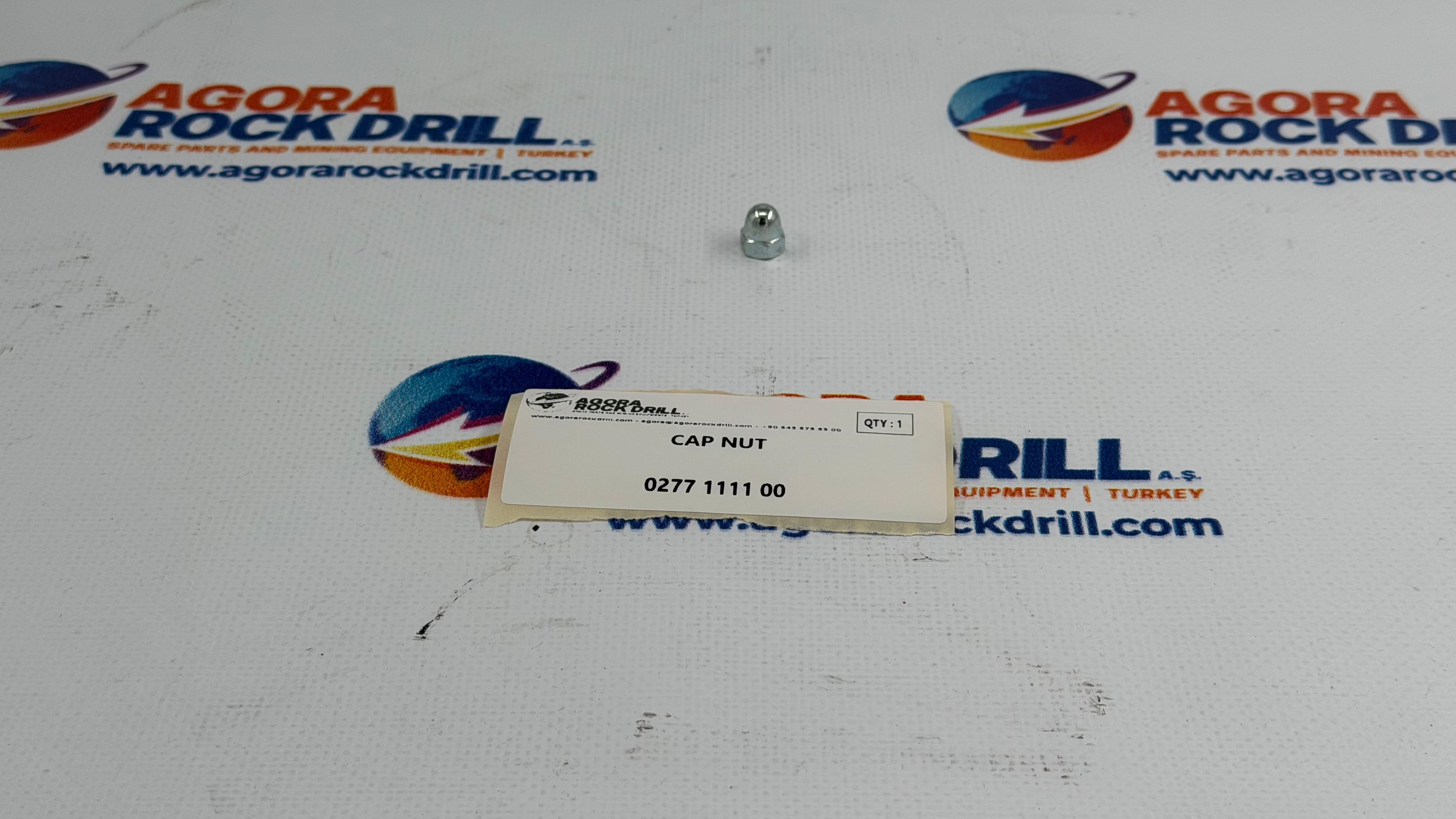 Epiroc - Atlas Copco - Cap Nut - 0277 1111 00 - 0277111100 - 0277-1111-00